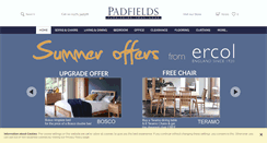 Desktop Screenshot of padfields.com